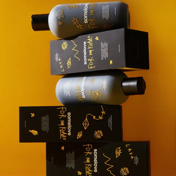 Детский шампунь-гель для волос и тела Somelove с ароматом колы