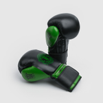 Боксерские перчатки Hardcore Training Premium Black\Green