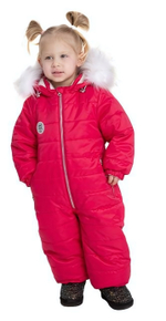 Комбинезон для девочек "Селли" малиновый р.98 (Батик) 408-22з-2