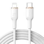 Кабель Type-C - Lightning PD 27ВТ, 3A, Romoss CB1724, 1.2м, белыйd