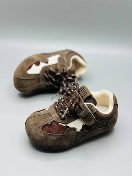 Детские замшевые кроссовки на весну Buba Miu