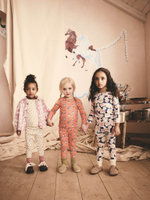 Лонгслив для девочки Next E81-220, 3 шт., Оранжевый, Кремовый, Синий