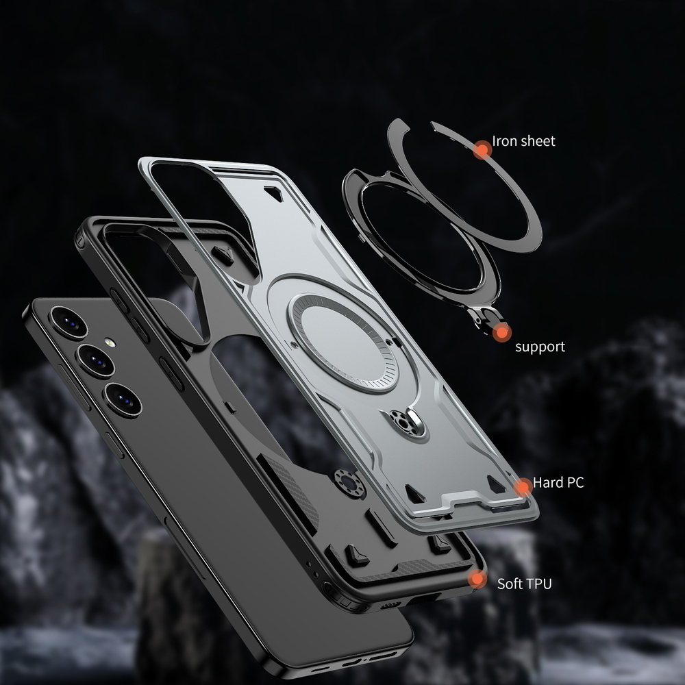 Чехол Magneto Case с кольцом для Samsung Galaxy S25