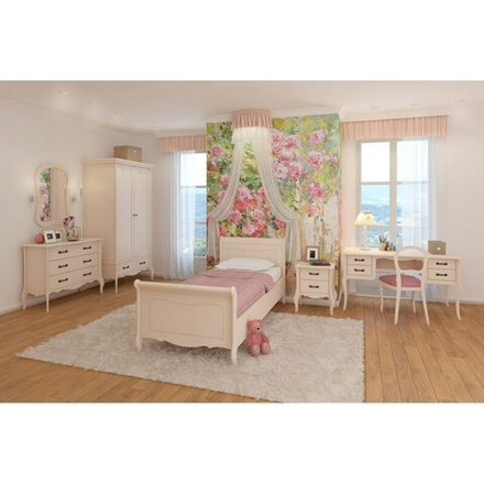 Тумба прикроватная «Прованс» бежевый воск