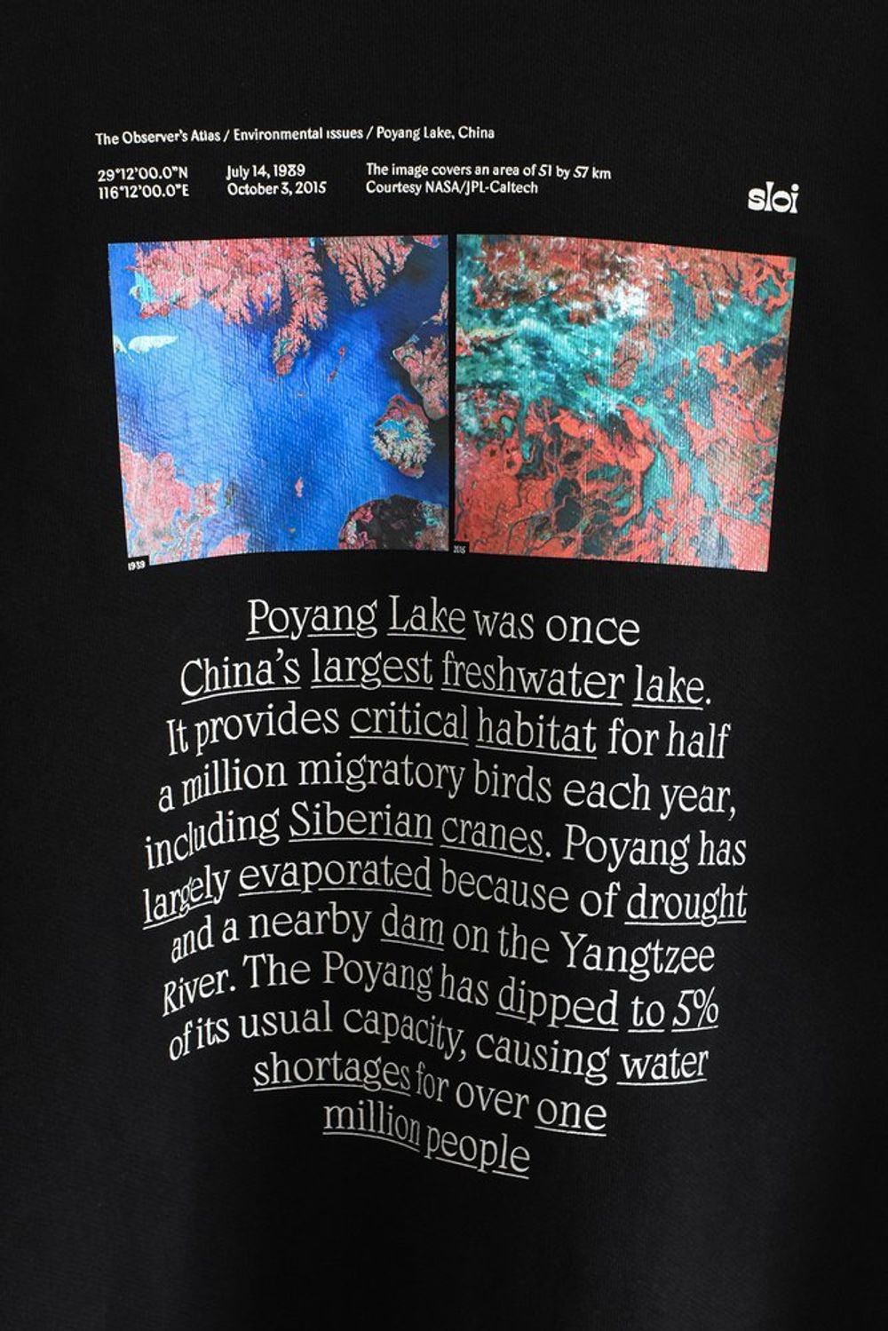 Купить Толстовка Poyang Lake, China Толстовка Poyang Lake, China