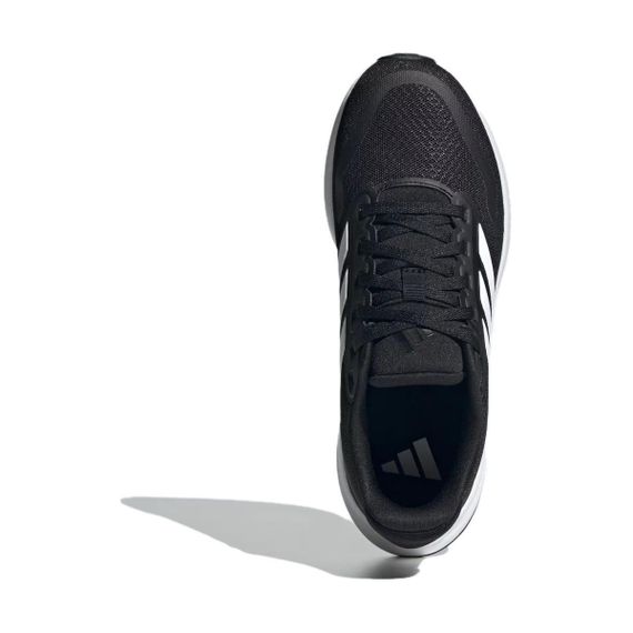 Adidas Runfalcon 5,0 Детские беговые кроссовки низкого качества абсолютно черного/Абсолютно белого/Абсолютно черного цвета для любого возраста