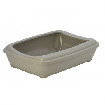 Moderna туалет маленький с бортом серый, 43*30,7*12,2 см