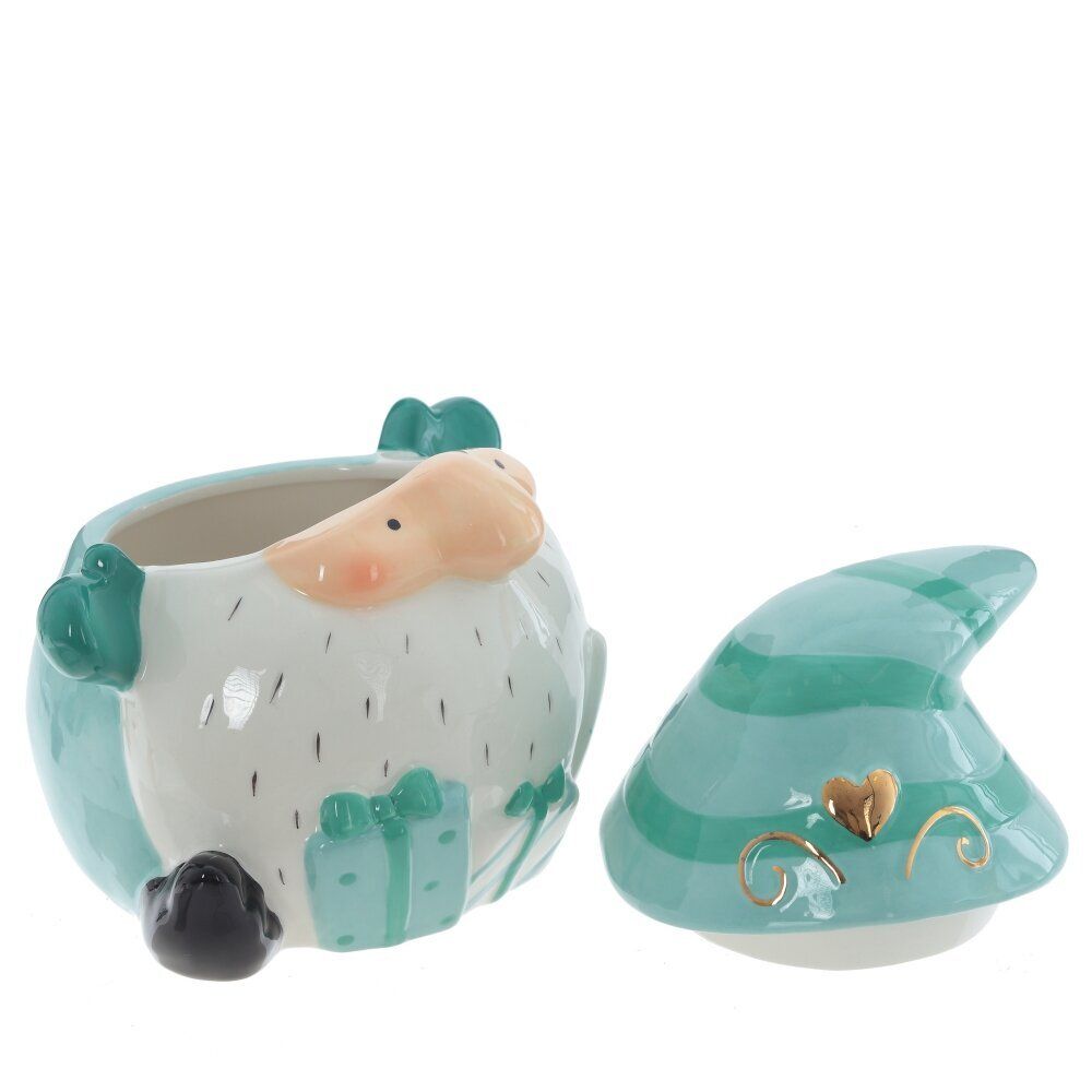 GAEM Конфетница "Гном: Праздничный Хранитель", 800 мл, L16 W13,5 H16 см