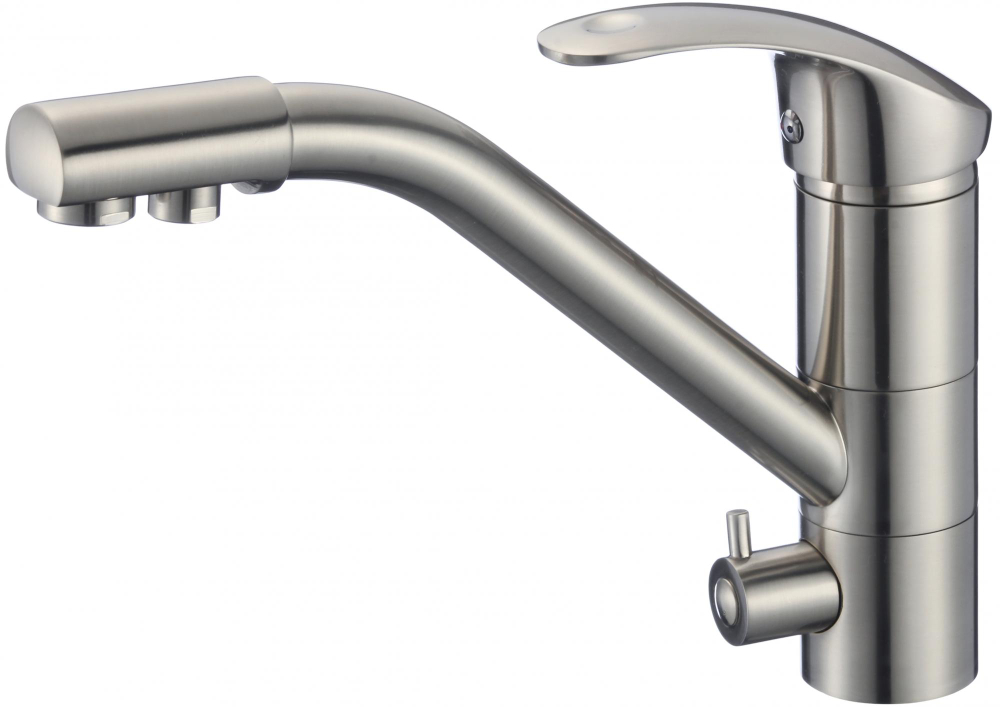 Смеситель для кухонной мойки с фильтром питьевой воды Savol S-L1321L