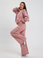 Костюм спортивный летний с брюками палаццо