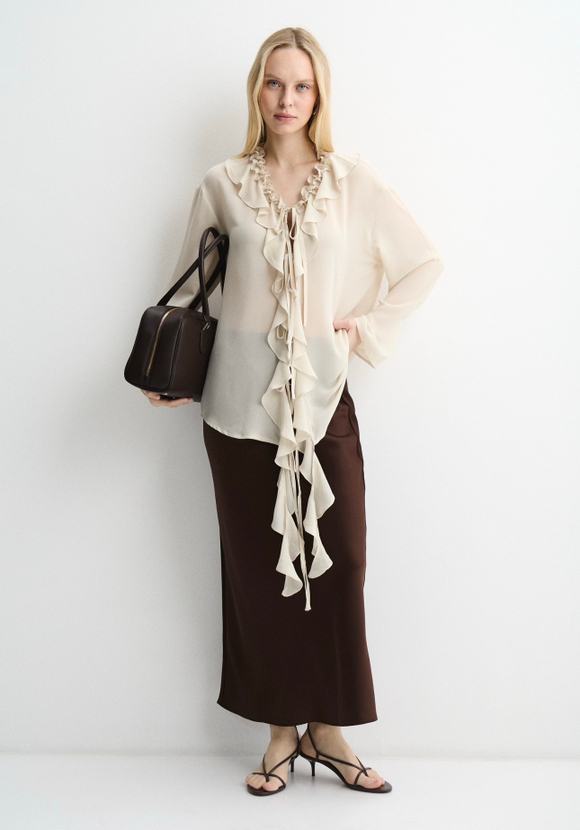 Блуза Flow молочный