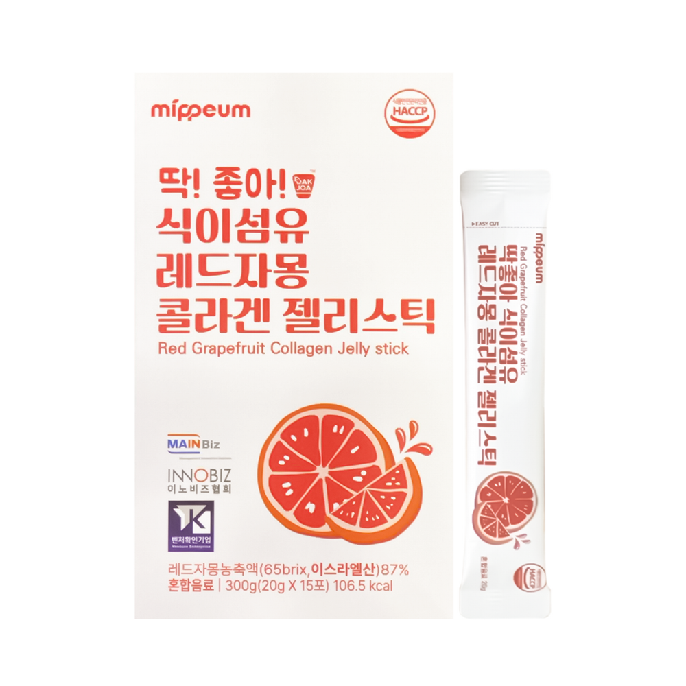 Mippeum Dak Joa Red Grapefruit Collagen Stick 15шт
