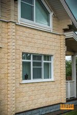 Навесной декоративный камень Каньон, коллекция Песчаник