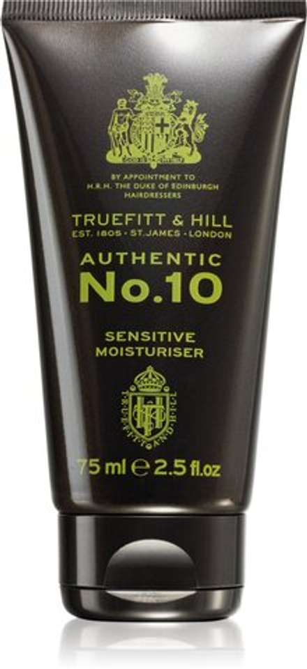Truefitt & Hill No. 10 Sensitive Moisturizer - увлажняющий крем для лица /  dla mężczyzn 75  ml  / GTIN 682940010150
