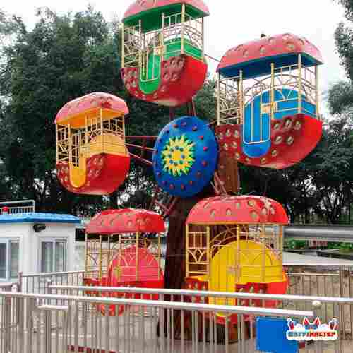 Детское колесо обозрения «Солнышко» — 5,5 м, 5 кабин, до 10 человек