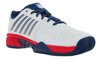 Теннисные кроссовки K-Swiss Express Light 3 HB - bit of blue/blue opal/lollipop - White Blue Pink Бирюзовый