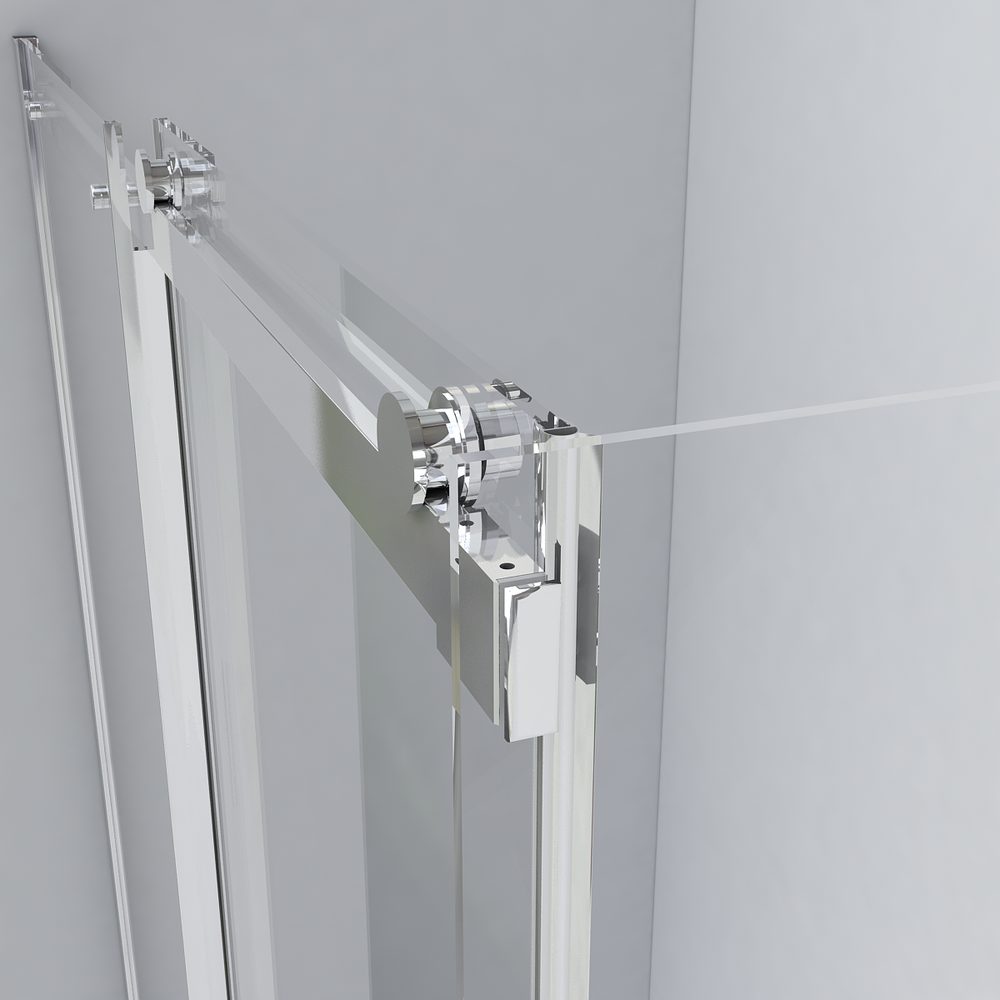Душевой уголок Como VSR-1C8014CL, 1400*800, хром, стекло прозрачное, , шт