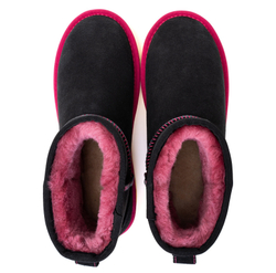 UGG Classic Mini II Black-Yellow