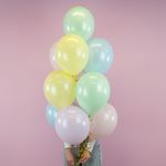 Шар (12''/30 см) Нежно-розовый (H15/710), макарунс, 100 шт.