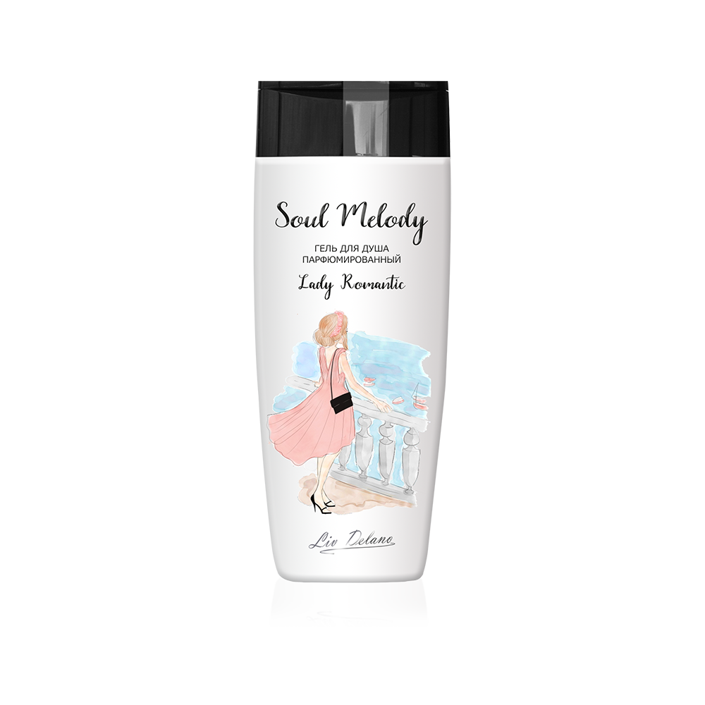 Гель для душа парфюмированный Lady Romantic, 250г