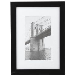 Фоторамка Image Art 601 21х30 пластиковая со стеклом чёрная