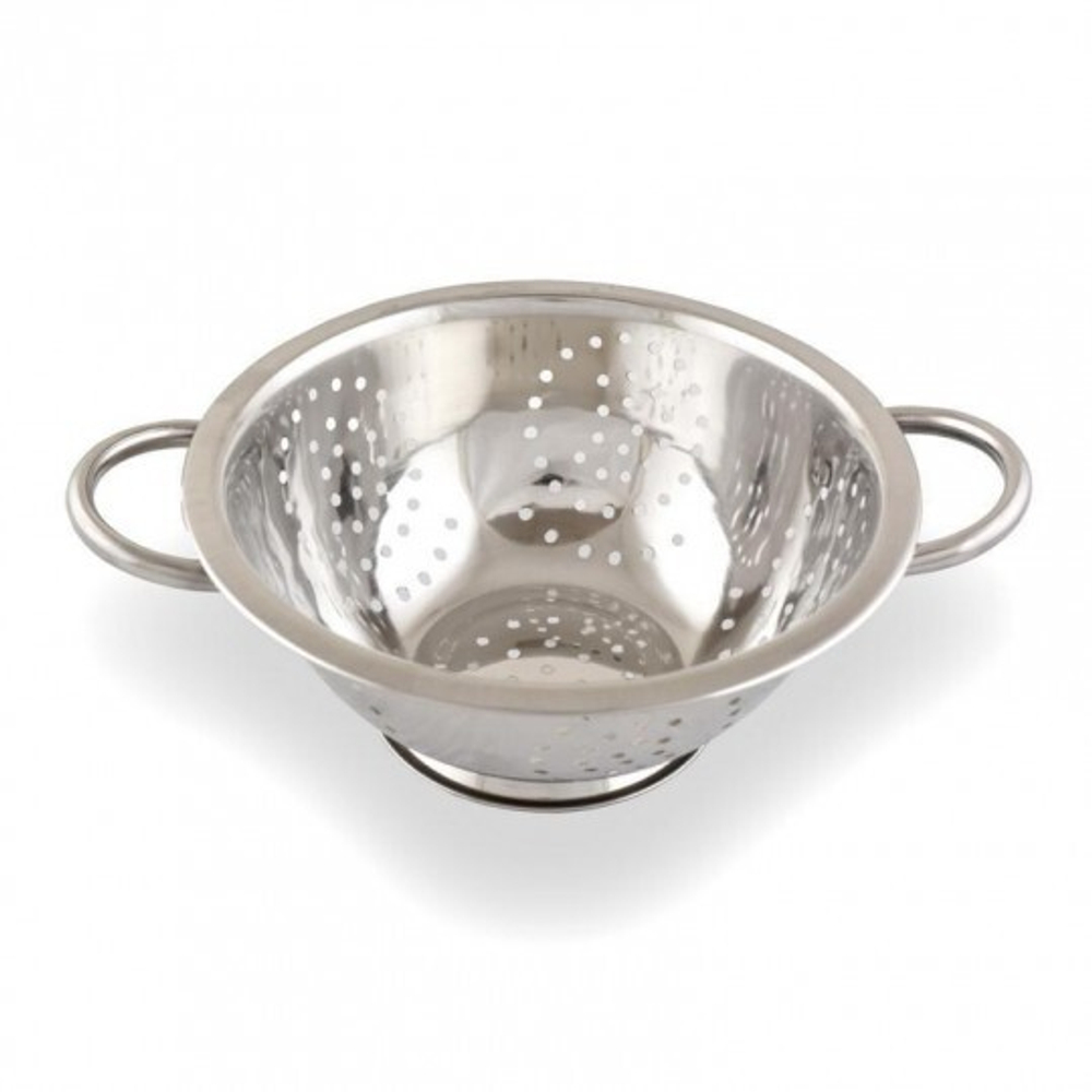 Дуршлаг нерж 29 см 4,0 л на ножке с ручками Катунь