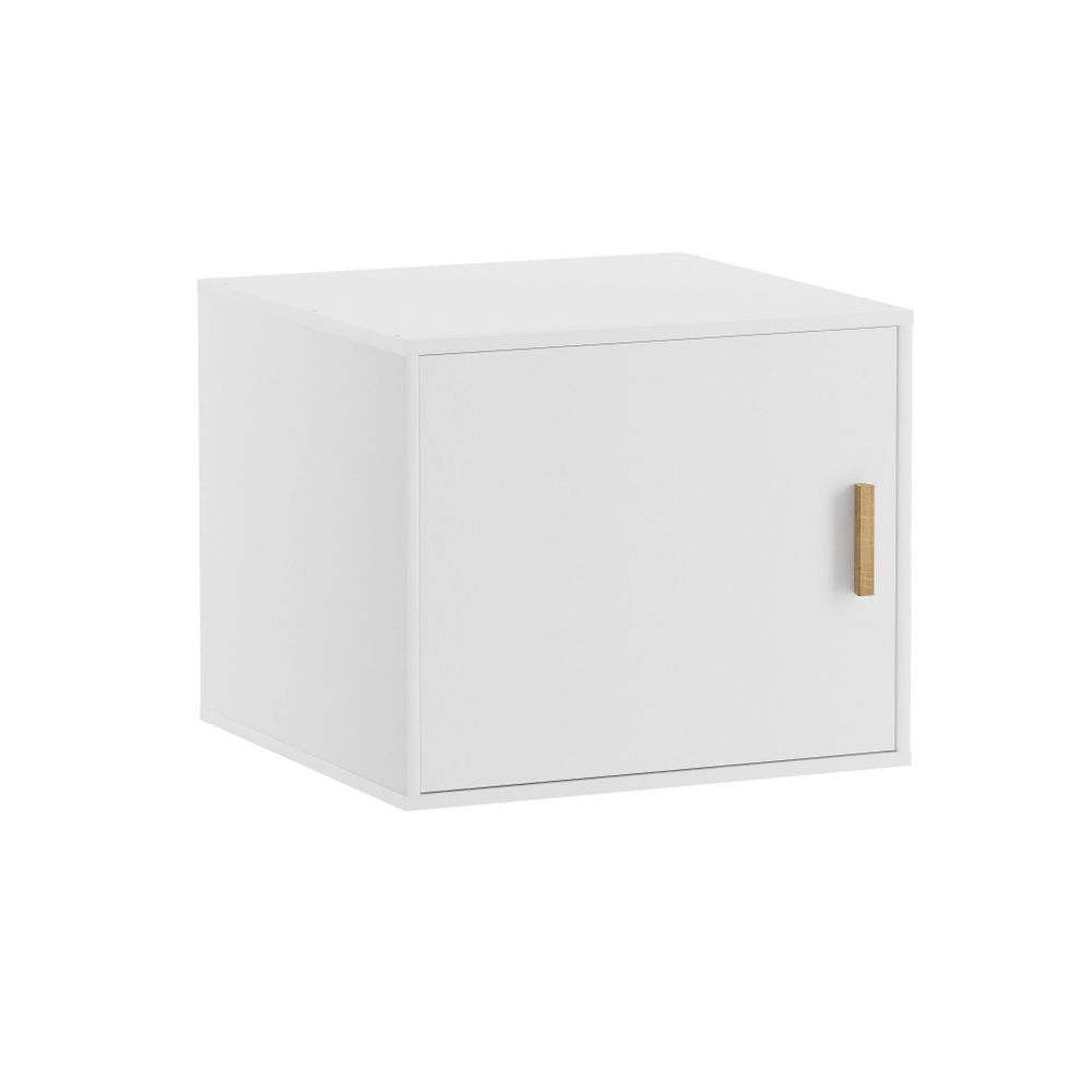 Dipriz Антресоль на шкаф Моби, 1 дверь, 60х58х50 см, с ручкой из массива дуба