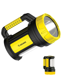 Аккумуляторный фонарь КОСМОС 5W LED KOCAc2005W_Ex, бок.пан. 10Вт, 3 реж раб
