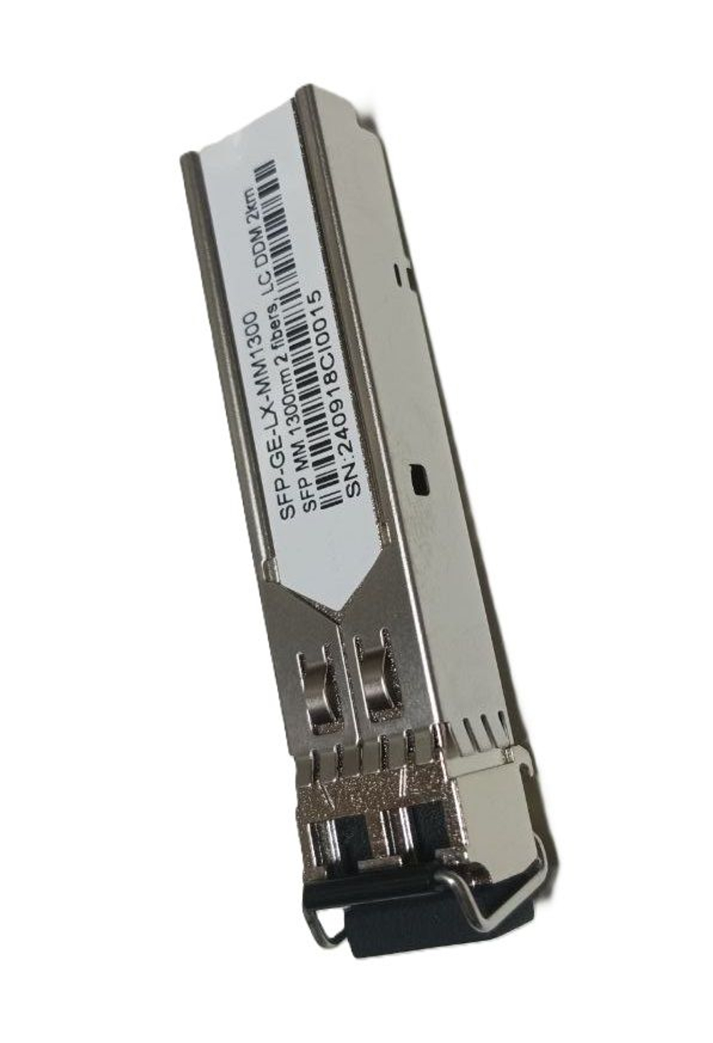 Трансивер SFP, 1,25Gb/s, 1300нм, ММ волокно, 2х волоконный, дальность 2км, LC duplex