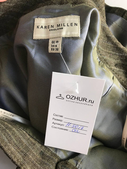 Юбка Karen Millen классического кроя, маркировка 38, визуально на 44 размер