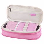 Пенал-трансформер BRAUBERG, полиэстер, 22х10х3 см, "Crystal rose", 271563