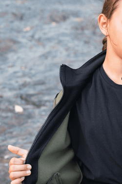 Флисовый костюм для девочки комби