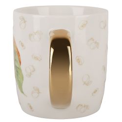 Кружка "Фруктовый сад.Персик" v=350мл (фарфор) (подарочная упаковка)