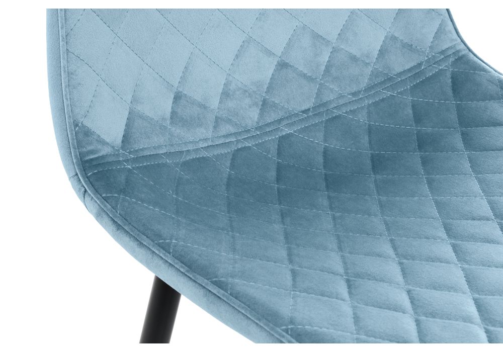 Стул на металлокаркасе Capri голубой