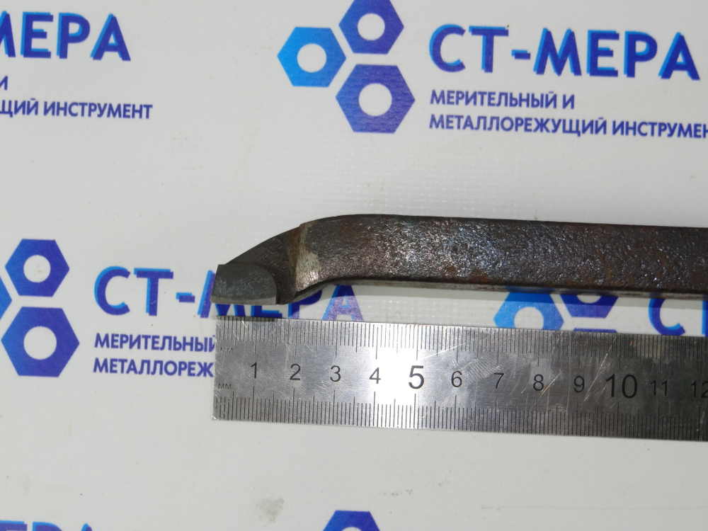 Резец токарный проходной упорный отогнутый 25х16х140 ВК8