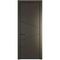 Фото межкомнатной двери эмаль Profil Doors 2PE перламутр бронза глухая кромка чёрная