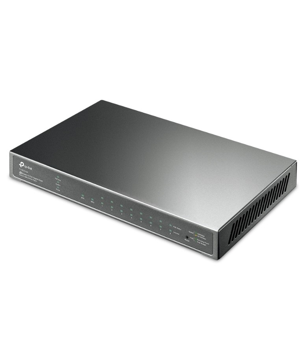 Коммутатор TP-Link SG2008 Коммутатор JetStream Smart с 8 гигабитными портами