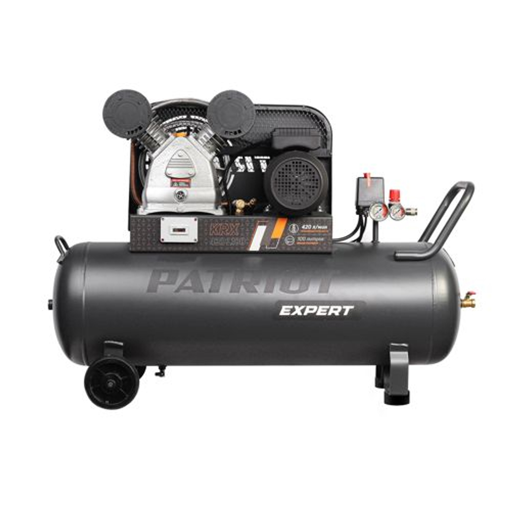 Компрессор поршневой ременной PATRIOT KRX 420 L100 D