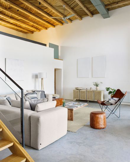 Подушка диванная Blok 40 x 60 см бежевая