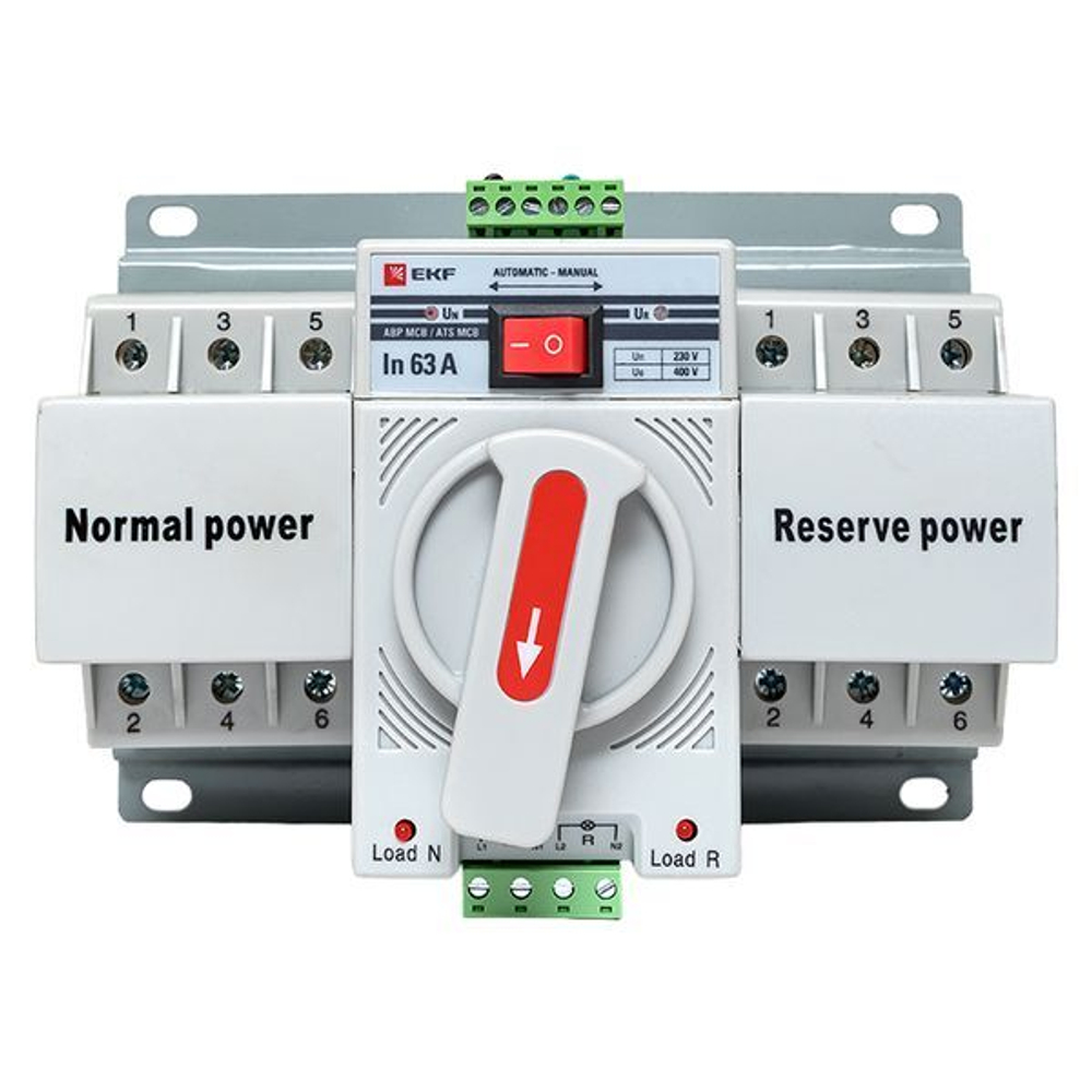 Устройство АВР МСB 63А (C) 3Р 400В EKF PROxima