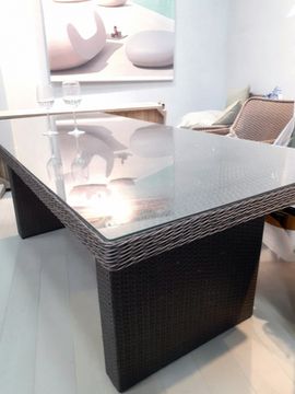 Уличный плетеный обеденный Barcelona