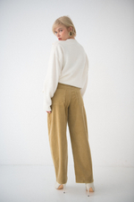 Брюки вельвет прямые VIKI