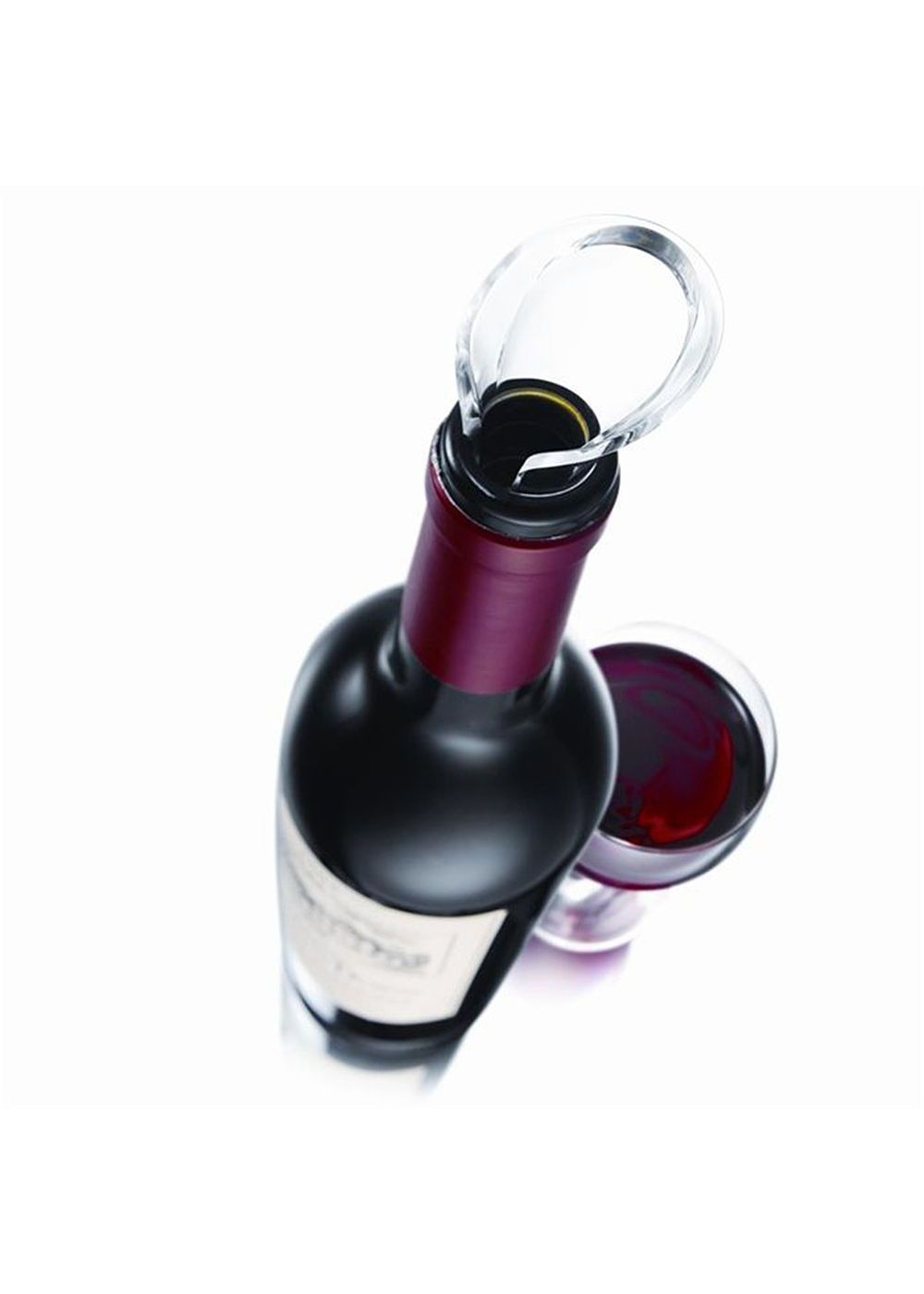 Пробка для вина с каплеуловителем Peugeot Arros Франция бутылка