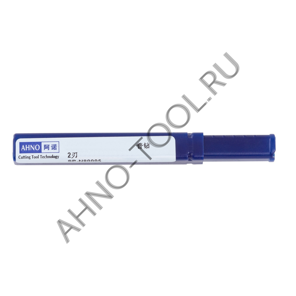 Сверло  4.9мм монолитное твердосплавное 5D без подвода СОЖ. для цвет.металлов SP-N800050490 VHM AHNO