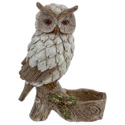 GAEM Подсвечник декоративный "Сова", L10,5 W6 H13,5 см, 2в.