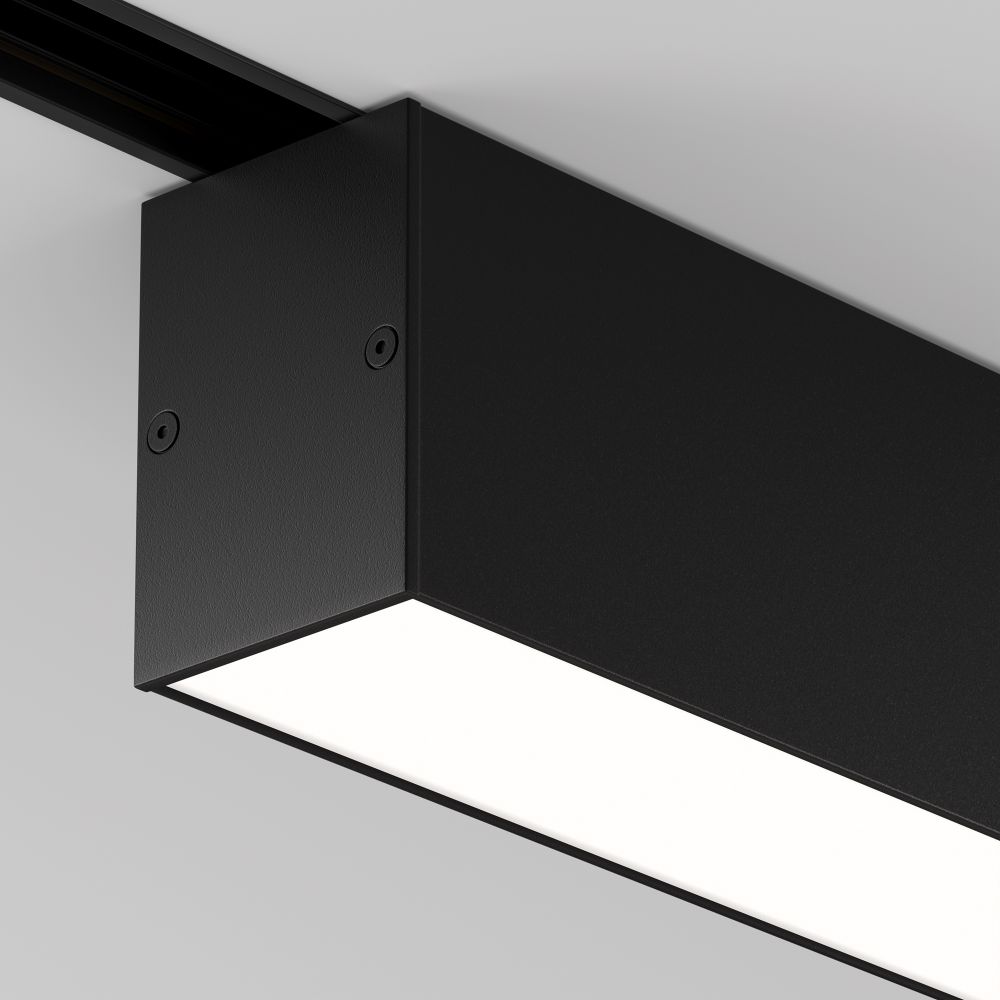 Трековый светильник для магнитного шинопровода Maytoni S35 Basis TR012-2-12W4K-B