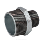 Ниппель переходной чугун оц Ду 40х32 (1 1/2"х1 1/4") НР Fittex PLUS
