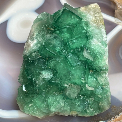 41342 Флюорит Друза кристалл необработанный 106мм