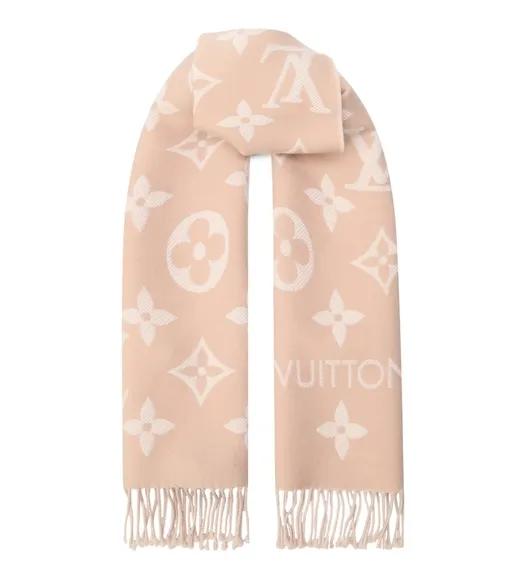 Шарф Louis Vuitton LV Essential Розовый