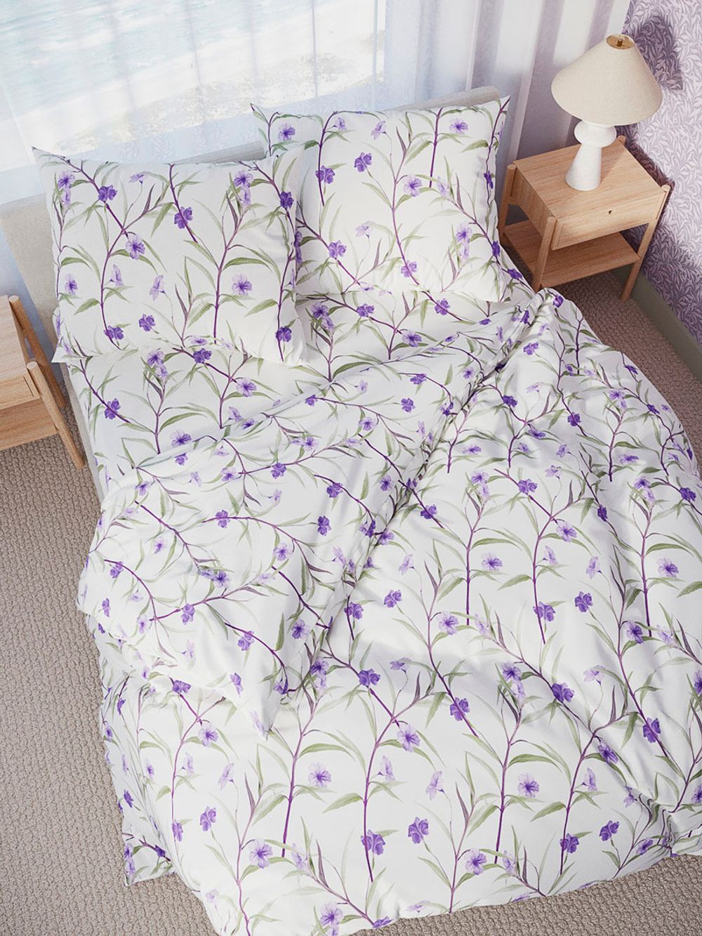 Комплект наволочек 2шт Milky Garden "Chian" 50х70 см